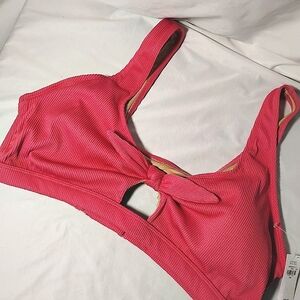 Bikini Top Old Navy Keyhole Tie Front